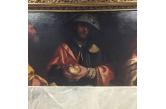 Alessandro Bonvicino zw. Moretto (ok. 1498 - 1554) , czynny w Brescii . WIECZERZA W EMAUS  . ok. 1527 r. / olej , płótno . Pinacoteca Tosio Martinengo , Brescia . Włochy . 