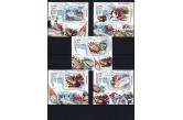COMORES - 2011 , LES COQUILLAGES - SHELLS MARINA SEAWORLD - 5 DELUX   (ebay) w. 8 $ / s. 4 $ / collag