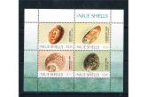 Niue - 2012 Shells 4v MS MNH  (ebay) s. 5 GBP / collag
