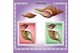Guinea-Bissau - Shells - 2 Stamp Sheet - GB10616b  (ebay) s. 10 $ / collag