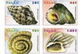 Palau - Sea Shells Stamps 4 values MNH  (ebay) s. 3 $ / collag